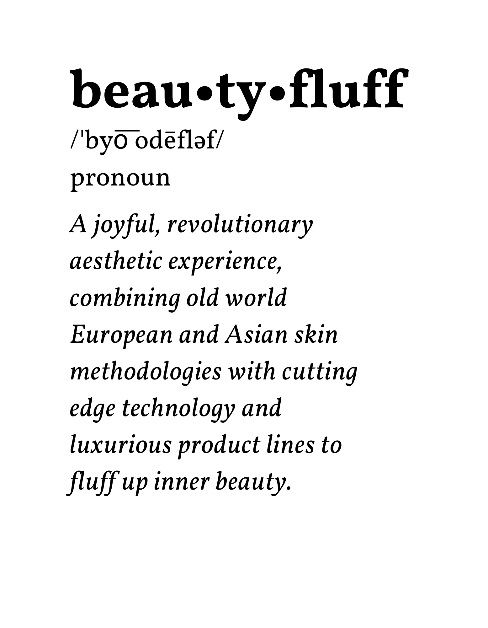BEAUTYFLUFF - BEAUTYFLUFF